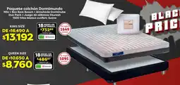 Soriana Híper Paquete colchón dormimundo oferta