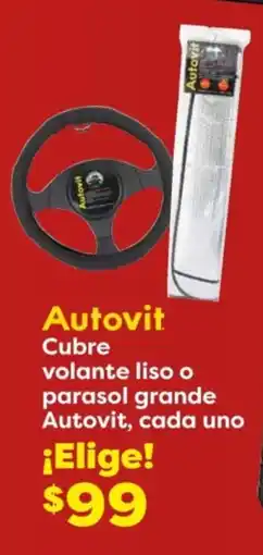 Soriana Híper Autovit cubre volante liso o parasol grande oferta