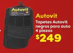 Soriana Híper Autovit tapetes autovit negros para auto oferta