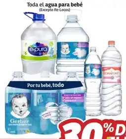 Soriana Híper Toda el agua para bebé oferta