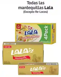 Soriana Híper Lala mantequilla oferta