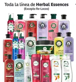 Soriana Híper Herbal essences toda la línea oferta