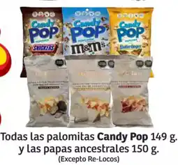 Soriana Híper Candy pop todas las palomitas oferta