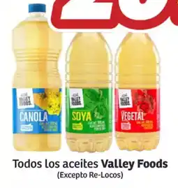 Soriana Híper Valley foods todos los aceites oferta