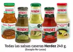 Soriana Híper Herdez todas las salsas caseras oferta
