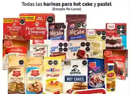Soriana Híper Todas las harinas para hot cake y pastel oferta
