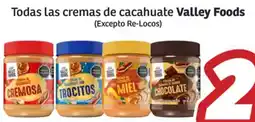 Soriana Híper Valley foods todas las cremas de cacahuate oferta