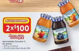 Walmart Smucker's mermeladas sin azúcar oferta