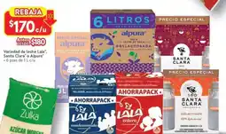 Walmart Variedad de leche Lala", Santa Clara o Alpura oferta