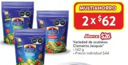 Walmart Clemente Jacques Variedad de crutones oferta