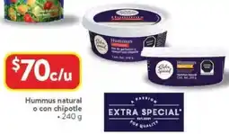 Walmart Hummus natural o con chipotle oferta