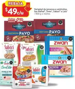 Walmart San rafael, zwan”, sabori o lala o menosvariedad de jamones o salchichas oferta