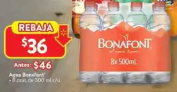 Walmart Bonafont agua oferta
