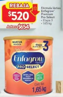 Walmart Enfagrow premium fórmula láctea oferta