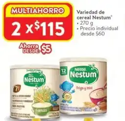 Walmart Nestum variedad de cereal oferta