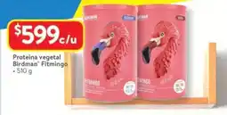 Walmart Fitmingo proteina vegetal birdman oferta