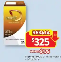 Walmart Histofil 4000 ui dispersables oferta