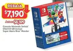 Walmart Nintendo switch consola oled oferta