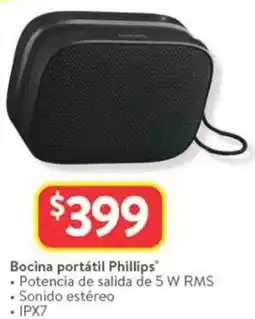 Walmart Phillips bocina portátil oferta