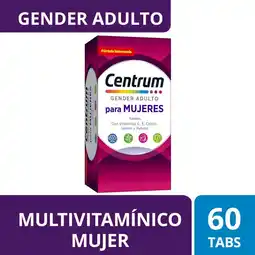 Farmacias Benavides Multivitamínico para Mujeres Mayores de 50 Años oferta