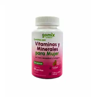 Farmacias Bazar GOMITAS CON VITAMINAS Y MINERALES PARA MUJER SABOR PONCHE DE FRUTAS 180GR 60 GOMITAS NATUREX oferta