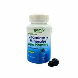 Farmacias Bazar GOMITAS CON VITAMINAS Y MINERALES PARA HOMBRE SABOR MORA AZUL 180GR 60 GOMITAS NATUREX oferta