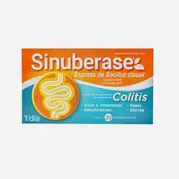 Farmacias YZA Sinuberase Colitis 20 Amp oferta