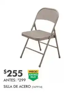 The Home Depot Silla de acero oferta