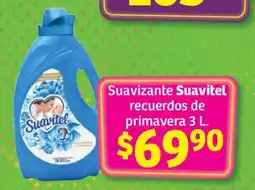 Soriana Súper Suavizante Suavitel recuerdos de primavera 3 L oferta