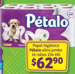 Soriana Súper Papel higiénico Pétalo ultra jumbo oferta