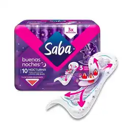 Farmacias Benavides Buenas Noches Nocturna Toallas Femeninas Extra Largas sin Alas Flujo Súper Abundante oferta