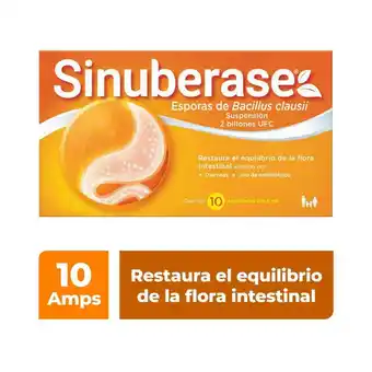 Farmacias Benavides 2 Billones UFC Esporas de Bacillus Clausii oferta