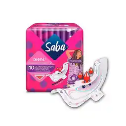 Farmacias Benavides Teens Buenas Noches Ultradelgada Toallas Femeninas con Alas Extra Larga Flujo Súper Abundante oferta