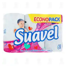 Farmacias Guadalajara Papel Higiénico Suavel, 6 pzas oferta