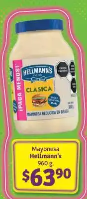 Soriana Súper Mayonesa Hellmann’s 960 g oferta