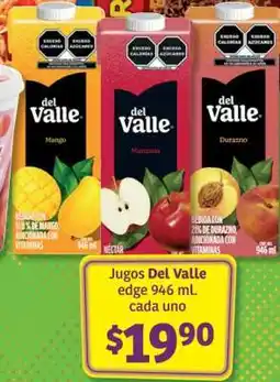 Soriana Súper Jugos Del Valle oferta