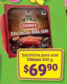 Soriana Súper Salchicha para asar Chimex 800 g oferta