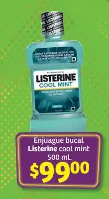 Soriana Súper Listerine Cool Mint oferta