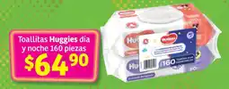 Soriana Súper Toallitas Huggies día y noche 160 piezas oferta