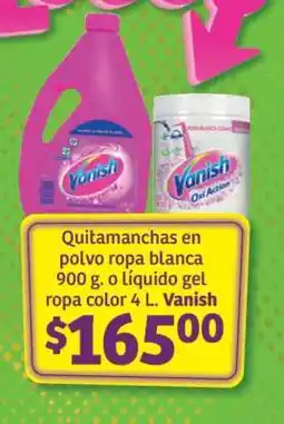 Soriana Híper Vanish Quitamanchas oferta