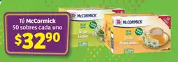 Soriana Híper Té McCormick oferta
