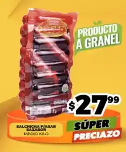 Merco Sazabor - salchicha p/asar oferta