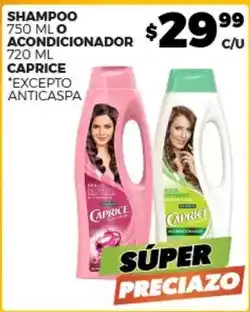 Merco Caprice - shampoo o acondicionador oferta