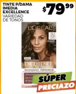 Merco L'oréal - tinte p/dama imedia excellence oferta