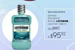 DelSol Listerine - enjuague bucal oferta
