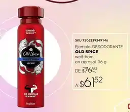 DelSol Old spice - desodorante oferta