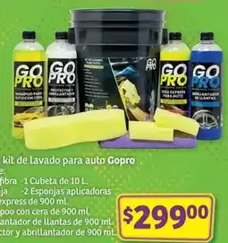 Soriana Híper Express - kit de lavado para auto oferta