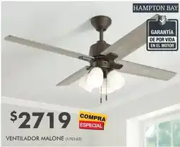 The Home Depot Ventilador malone oferta