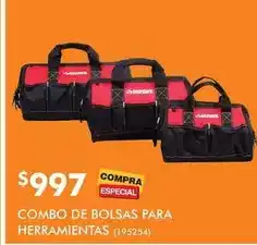 The Home Depot Combo de bolsas para herramientas oferta