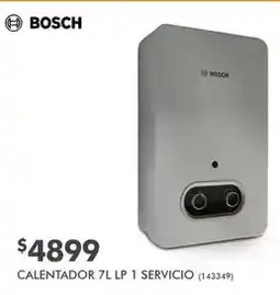 The Home Depot Bosch - calentador 7l lp 1 servicio oferta